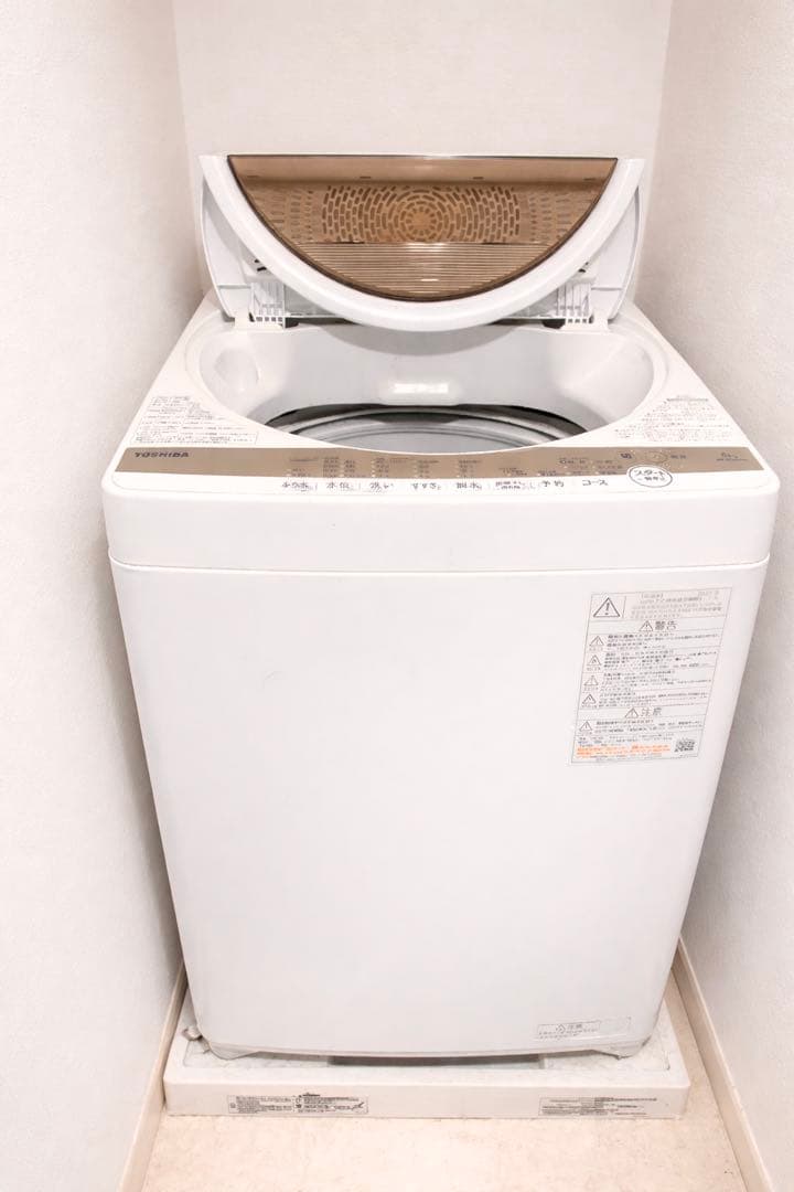 【送料込み】TOSHIBA AW-6GM1(W) 2022年製ホワイト縦型洗濯機
