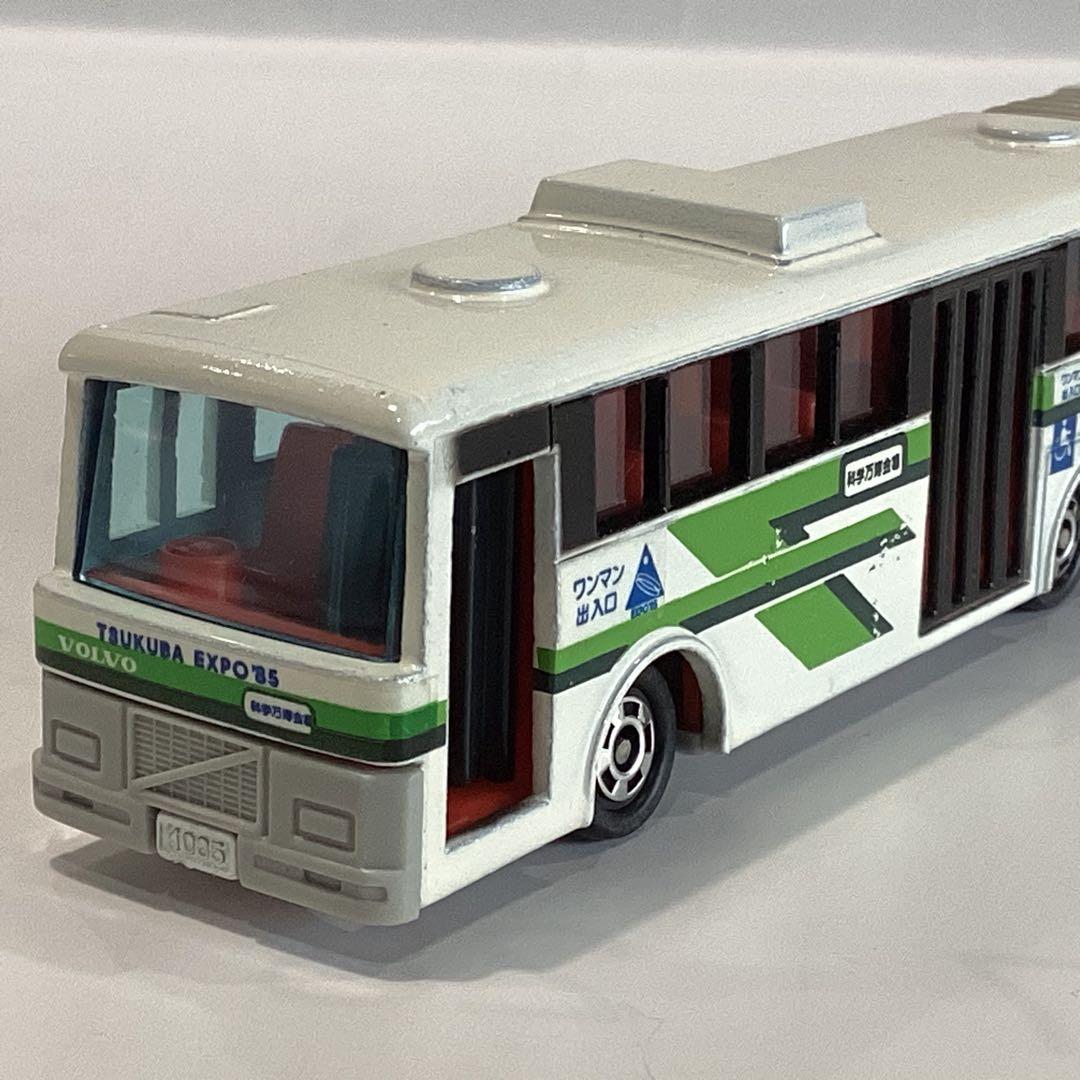 ロングトミカ ボルボ・富士重工・連節バス VOLVO EXPO85 限定当時物