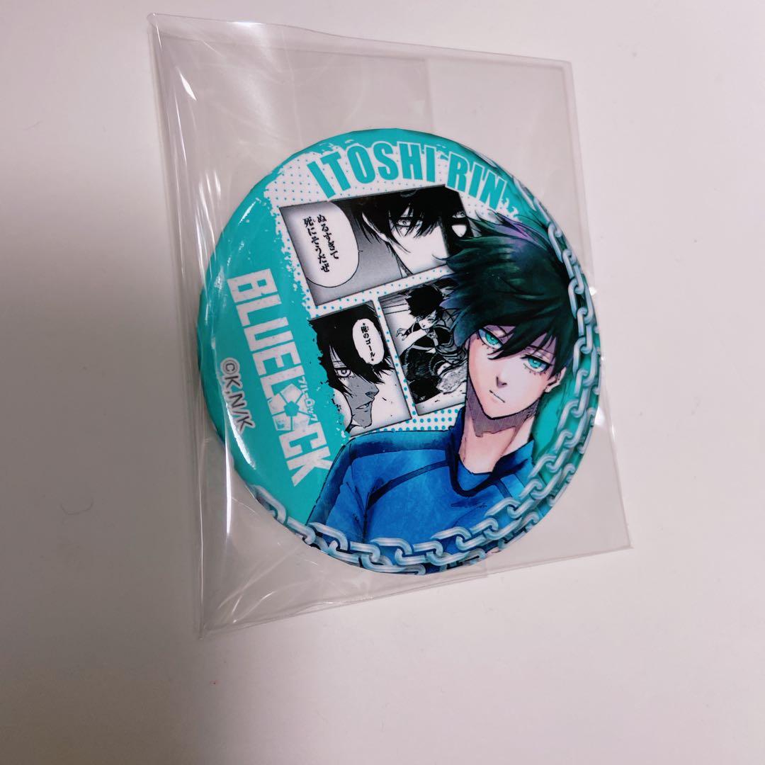 ブルーロック　糸師　凛　糸師凛　プリンセスカフェ　缶バッジ