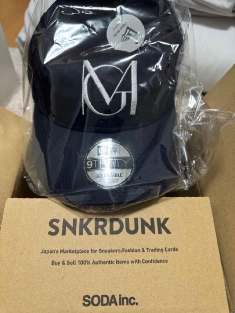 ミセス スニダン キャップ ニューエラ ネイビー ピンズ付き - メルカリ