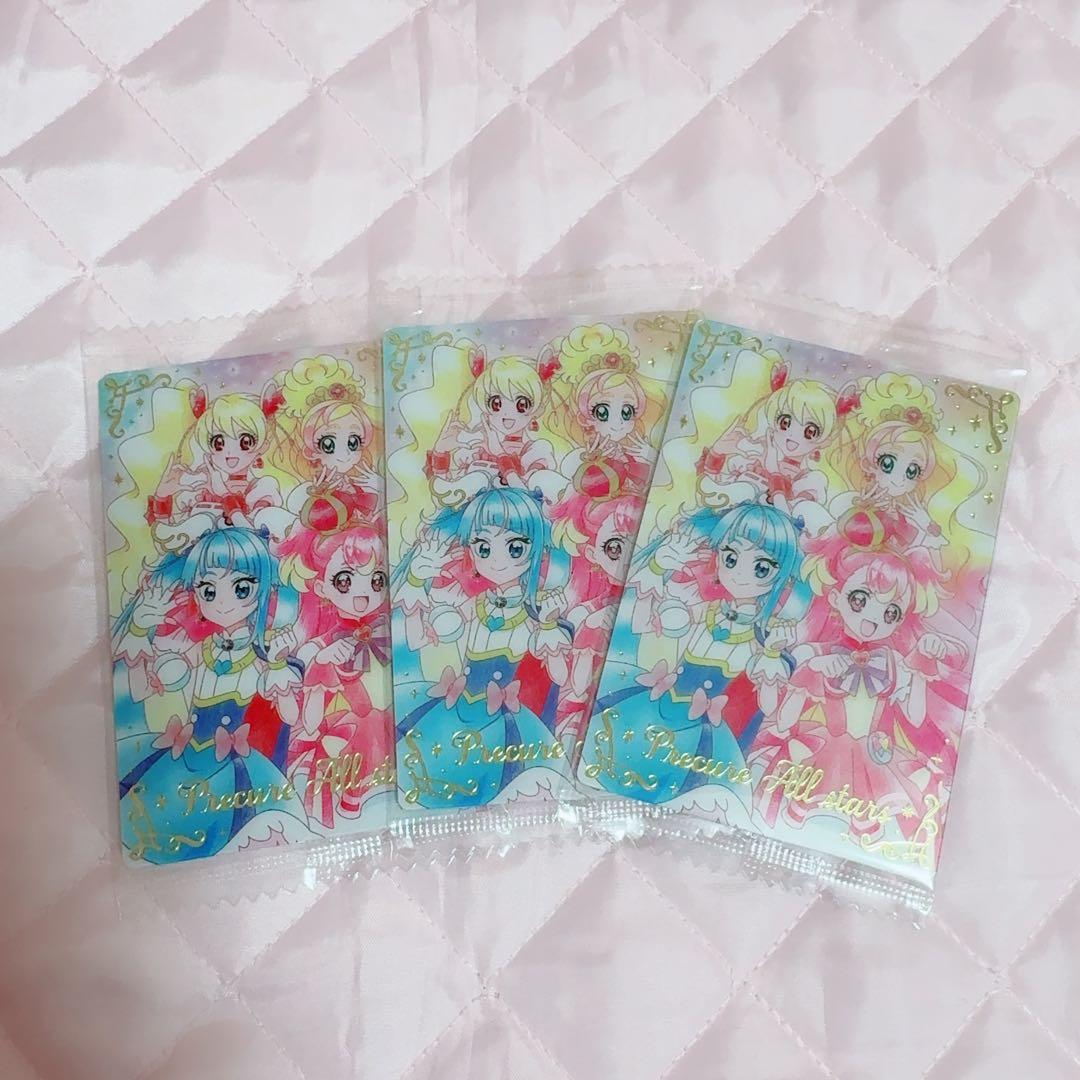 プリキュア ウエハース SSR 集合 3枚セット - メルカリ