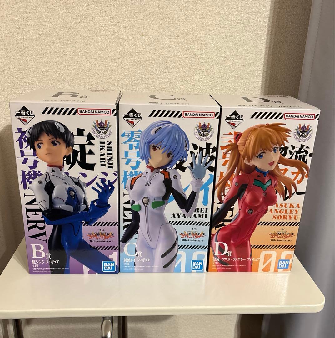 エヴァンゲリオン　1番くじ　フィギュア