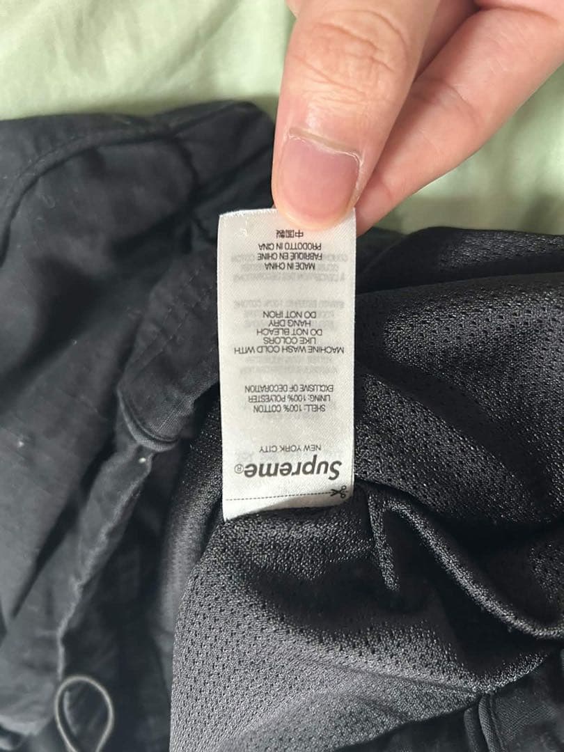 UMBRO Supreme ナイロンジャケット XL ブラック - メルカリ