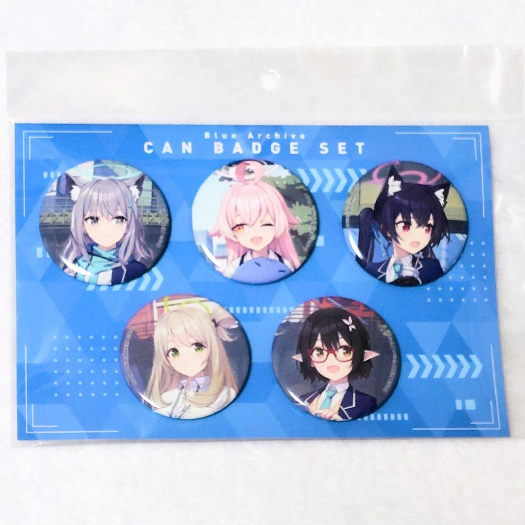 ブルーアーカイブ 缶バッジセット アビドス 対策委員会 - メルカリ