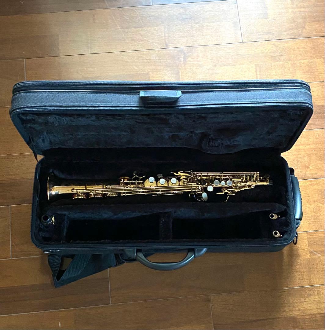 【じいいいい】豪華彫刻入り カドソン Cadeson ソプラノサックス