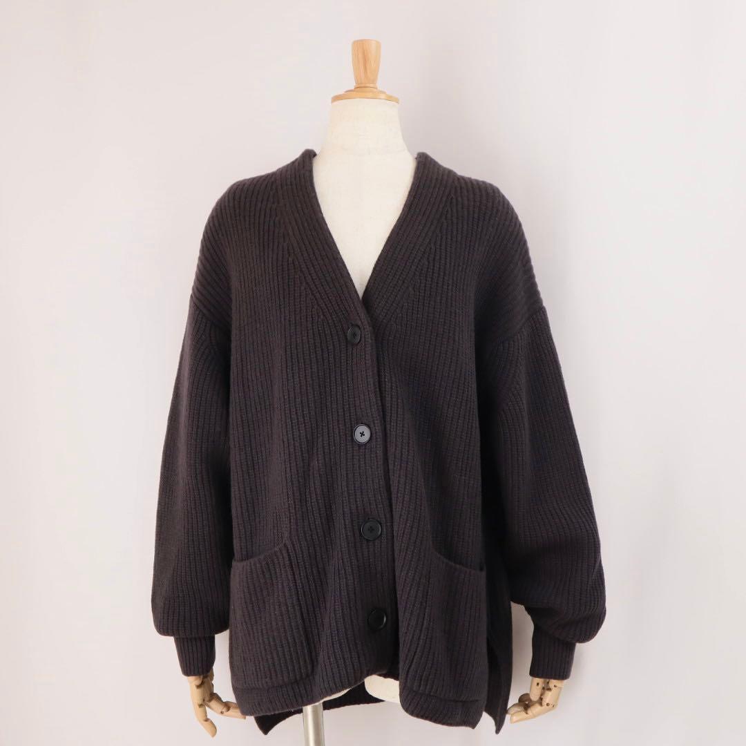 IENA AQUA畦ボックスシルエットカーディガン - メルカリ