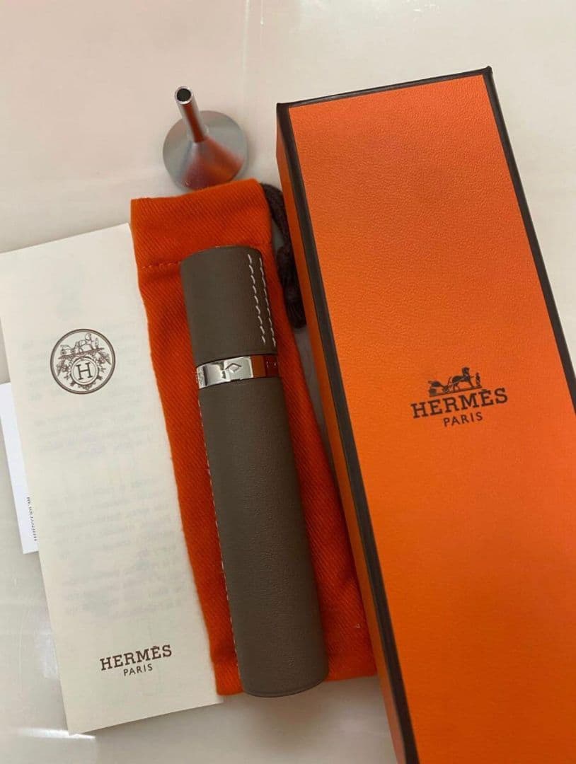 HERMES エルメス 香水 ケース レフィラブル アトマイザー