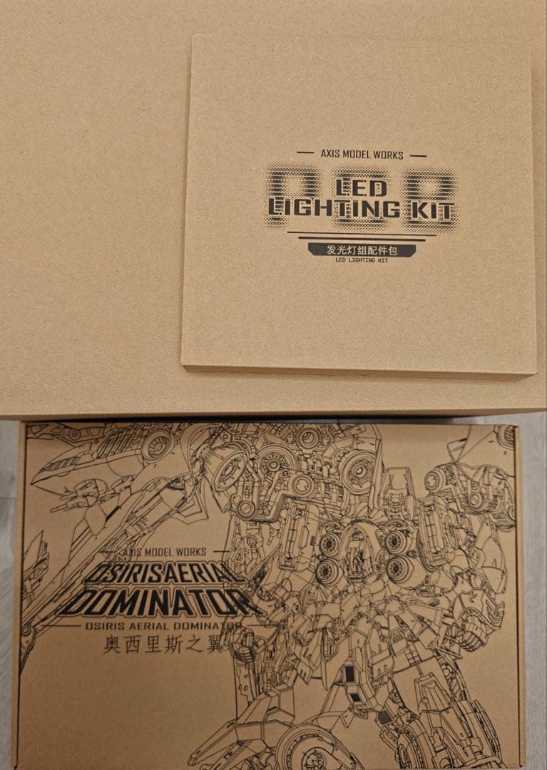 1/100 オシリスの翼 クシャトリヤ似 LED発光ユニット付属 海外製