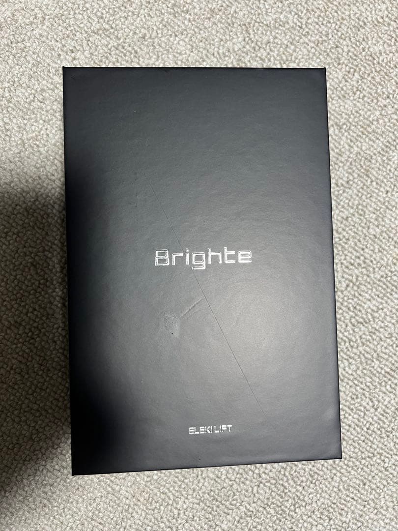 Brighte ELEKLIFT 美顔器 ブラック 充電ケーブル付き