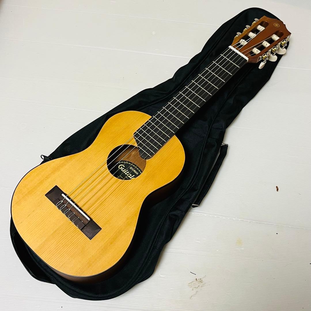 【ほぼ未使用】yamaha GL1 ギタレレ ミニアコースティックギターno.2 YAMAHA GL1 ナチュラル ギタレレ ミニギター ナイロン弦ギター 小型