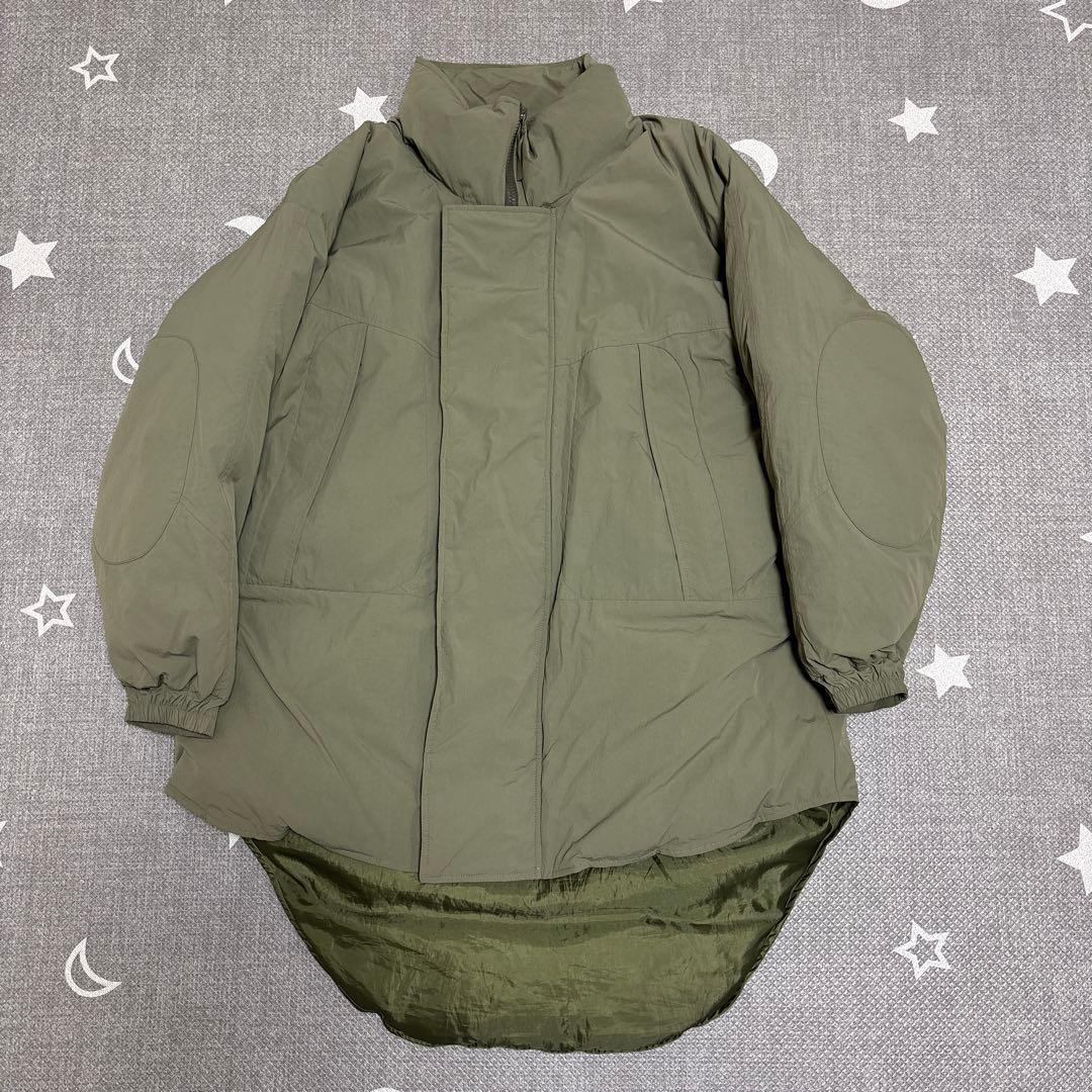 searoomlynn モンスターPADDEDコート カーキS アウター ダウン