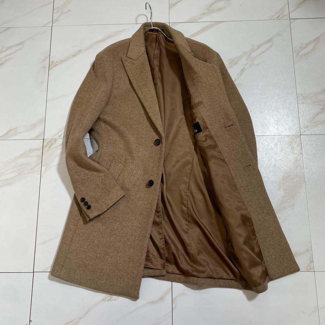 21AW⭐︎GARNER ピークドラペルチェスターコート ツイル ウール 定価5万