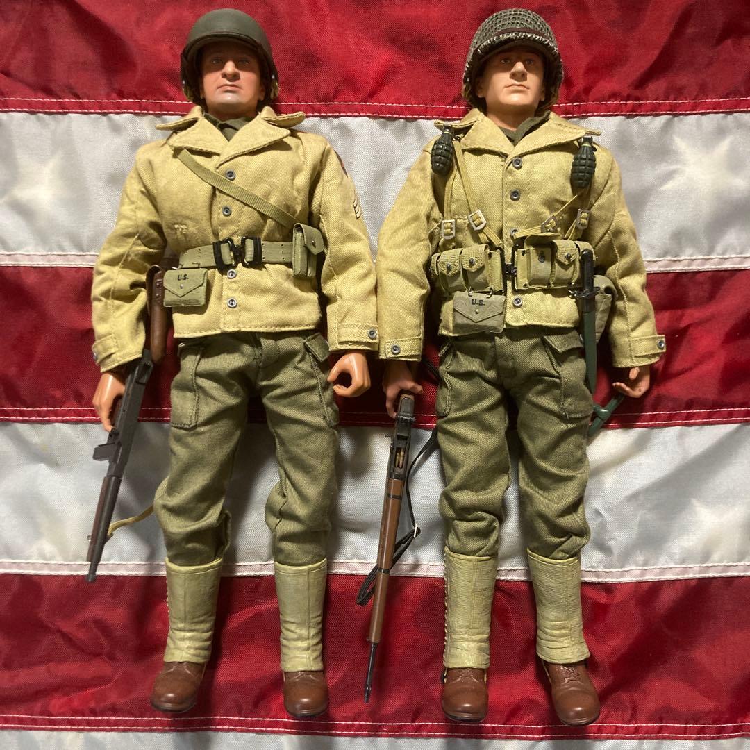 ドラゴンモデルズ1/6アメリカ陸軍歩兵師団デイヴ軍曹&スコット二等兵2体セット