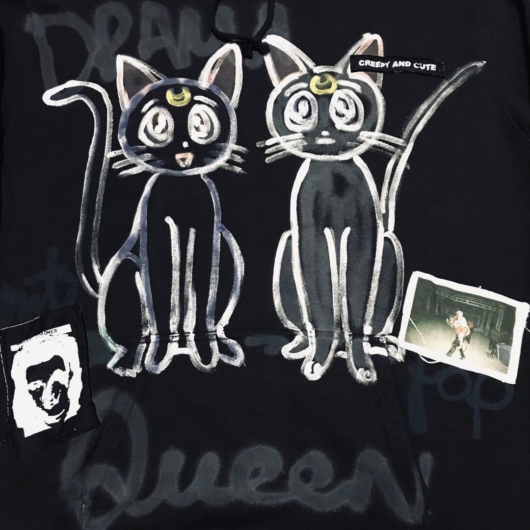 24時間限定値下げ guernika セーラムーン ペイントパーカー - メルカリ