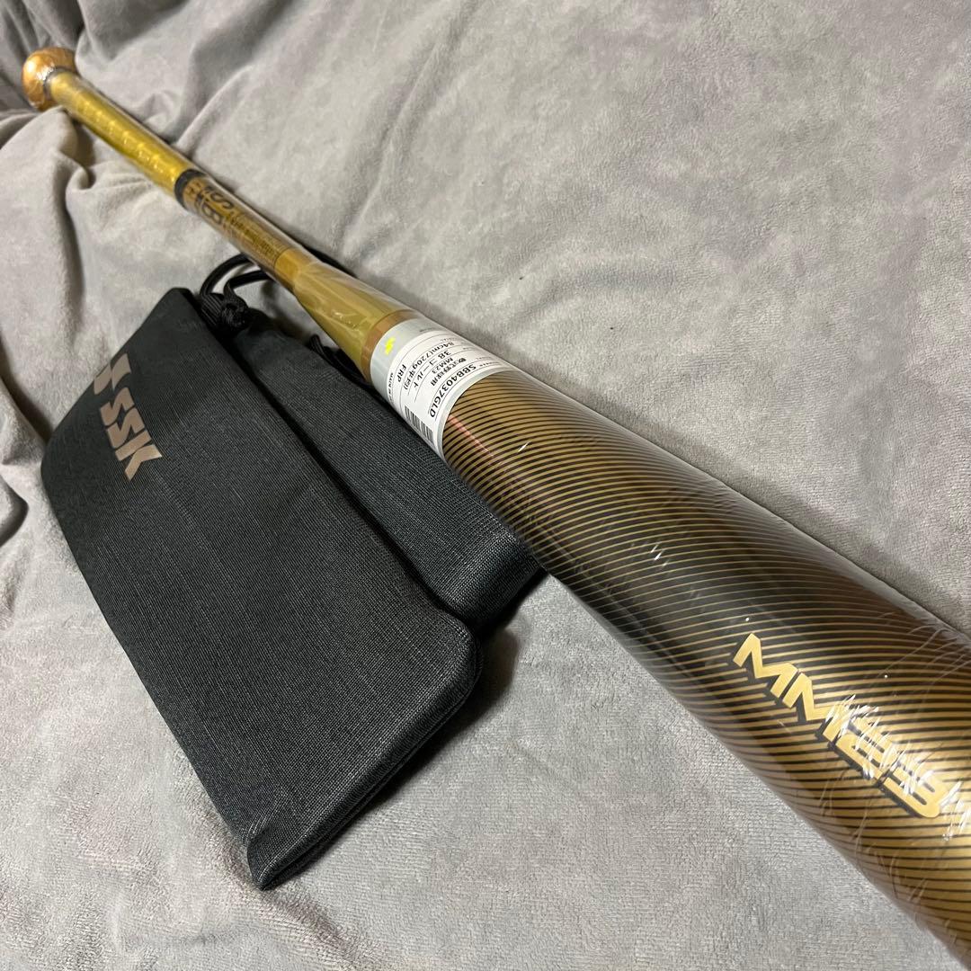 SSK mm23一般軟式バット SBB4037GLD 84cm ゴールド