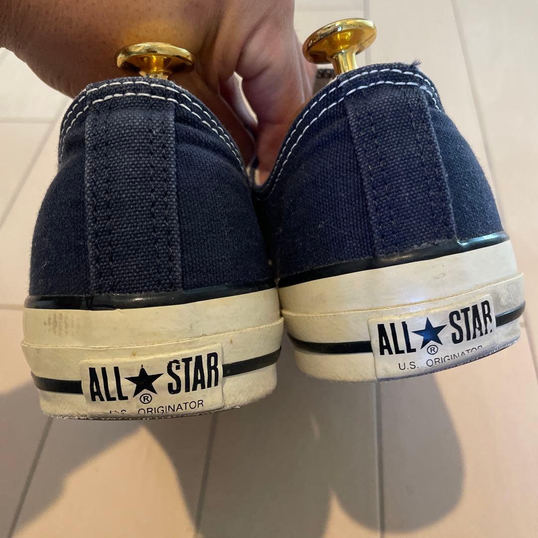 レア☆コンバース ロンハーマン別注コラボ オールスターネイビー US8