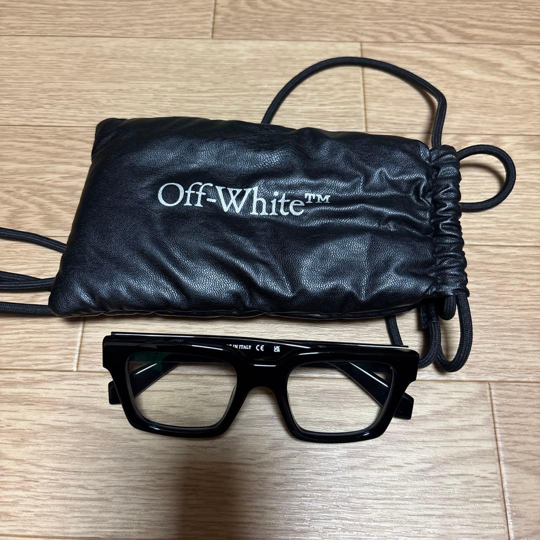Off-White™ スクエアフレーム メガネ