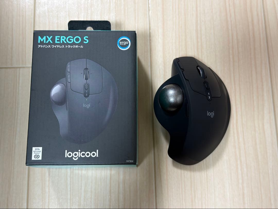 【美品】logicool MX ERGO S トラックボールマウス
