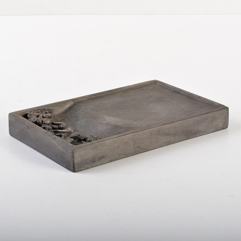 中国書道具端渓硯唐木箱付MR7555