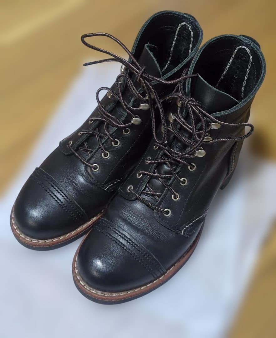 Red Wing アイアンレンジャー ブラック 23cm