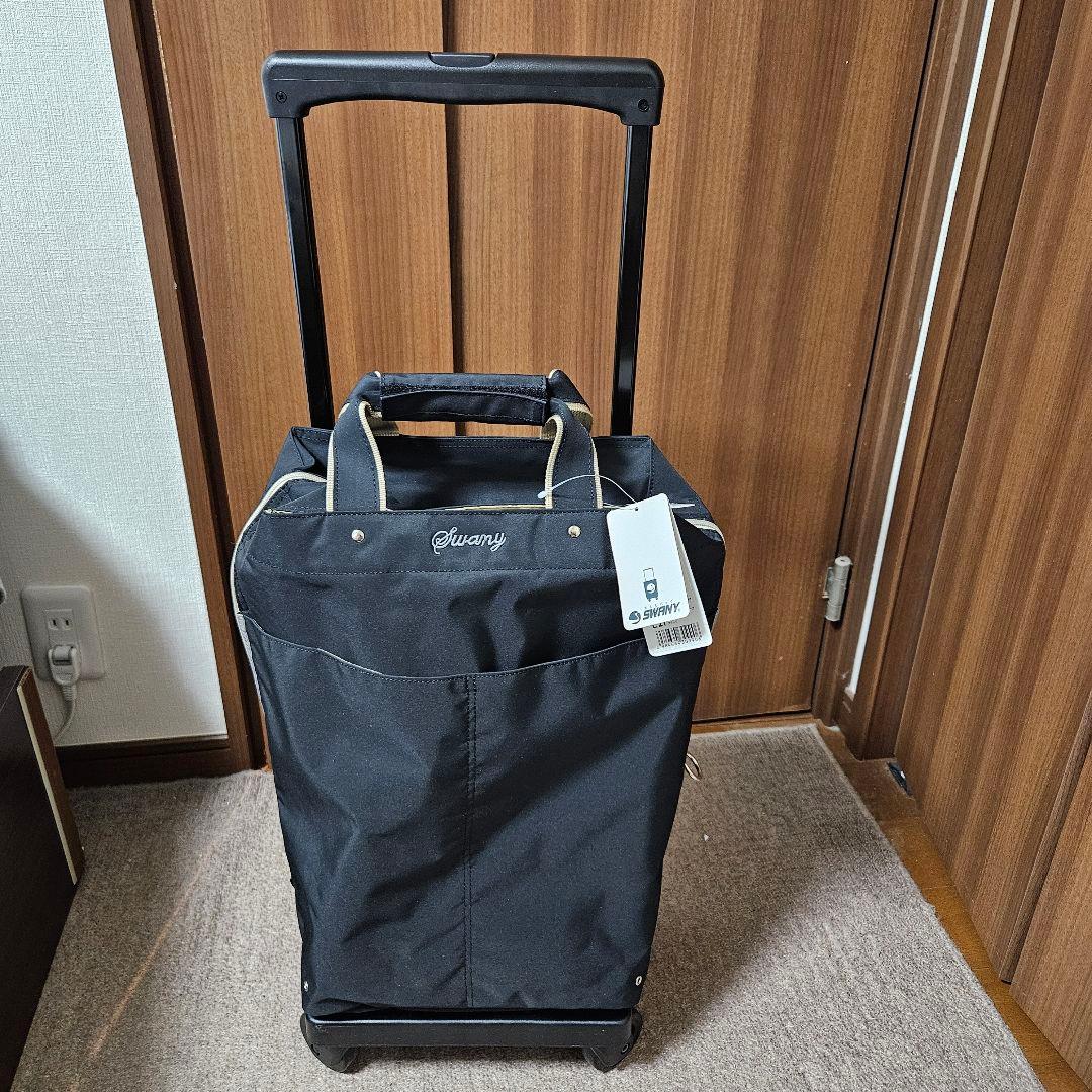 SWANY スワニー D-309プレーネⅡ 座面付 19L ブラック 楽天市場】スワニー プレーネ 座面付き キャリーケース キャリーカート