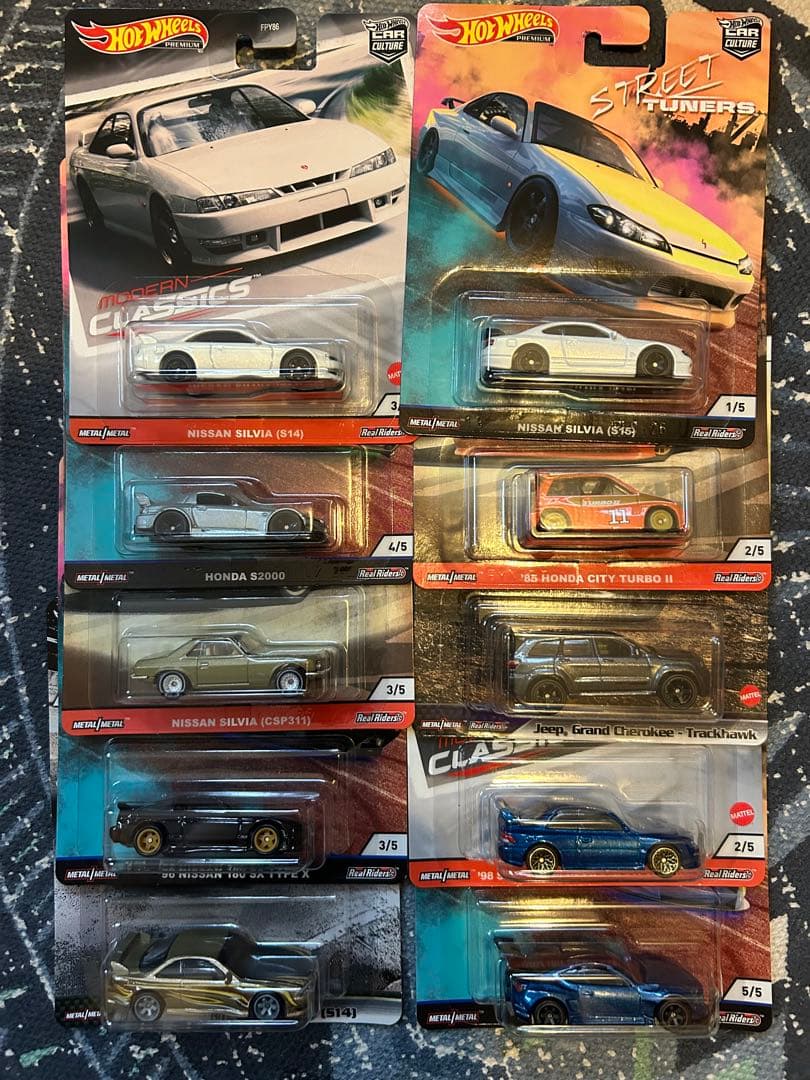 ホットウィール ミニカーセット 10台