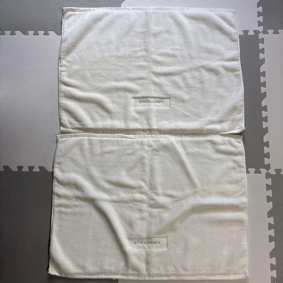 バーバリーのバスマット　４枚