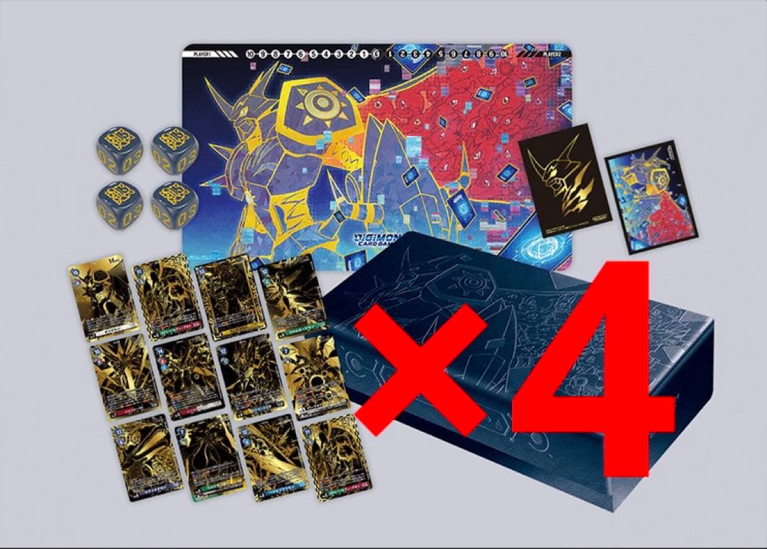 デジモンカードゲーム TAMER'S EVOLUTION BOX 4つセット