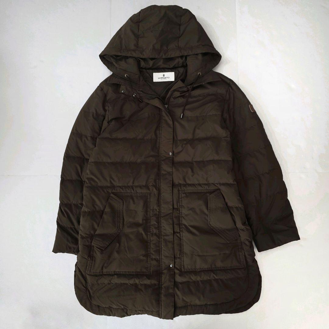 MORABITO モラビト ダウンコート オリーブ 38 軽量