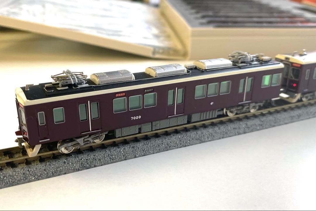 阪急電鉄7000系7020f リニューアル車 8両編成 グリーンマックス神戸線