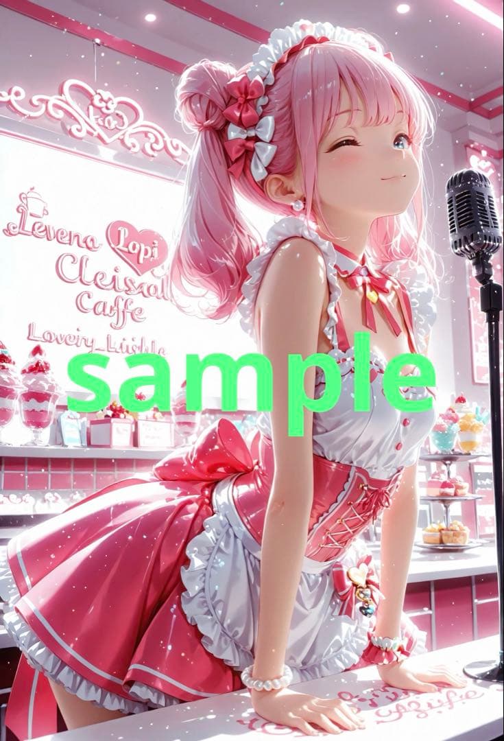 キラキラ かわいい AIイラスト ポスター A4サイズ 477 - メルカリ