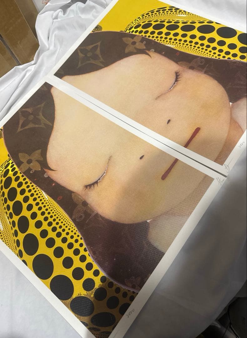 DEATH NYC 現代アートポスター 世界100枚限定 奈良美智 草間弥生