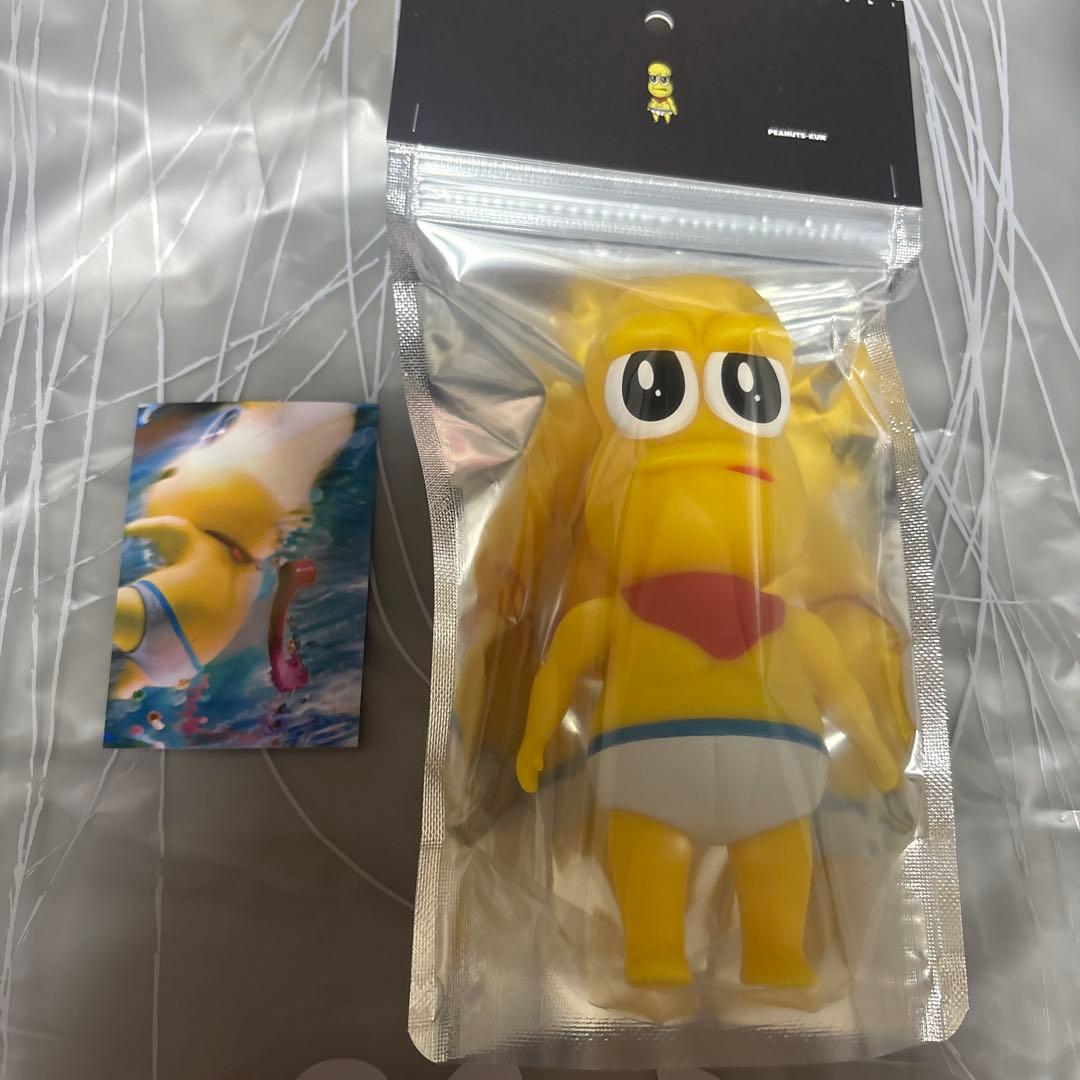 ピーナッツくん　ソフビ　カード　ショッパーつき