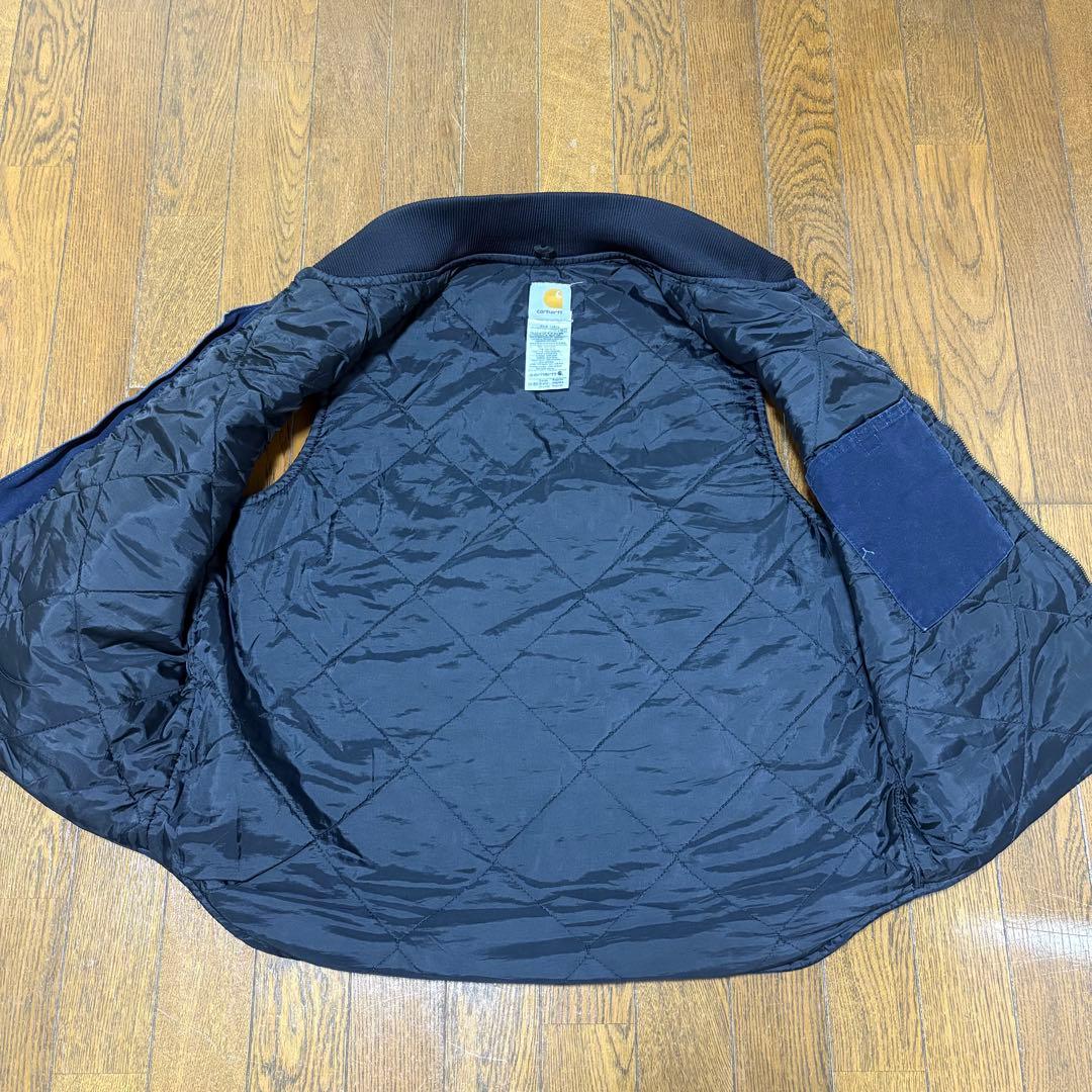 卸売りファッション - キ*る様 カーハート ベスト 皮タグ ミッドナイト