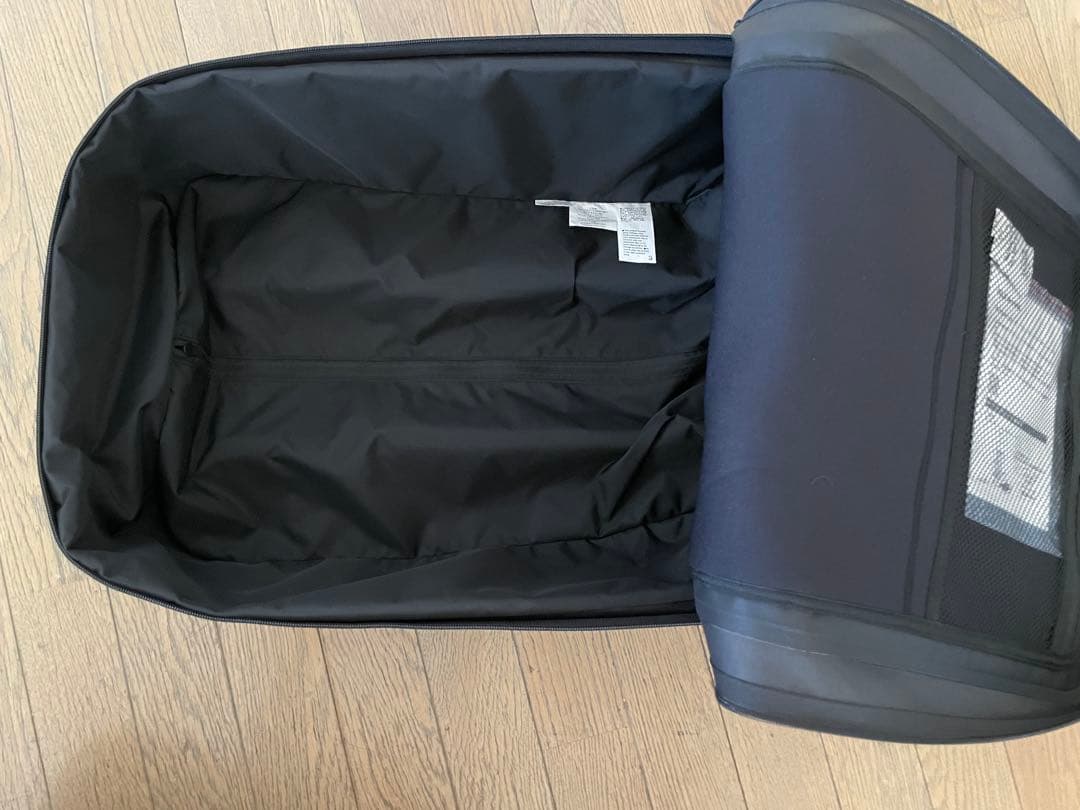 MUJI 耐水性キャリーケース 36L ダークグレー - メルカリ