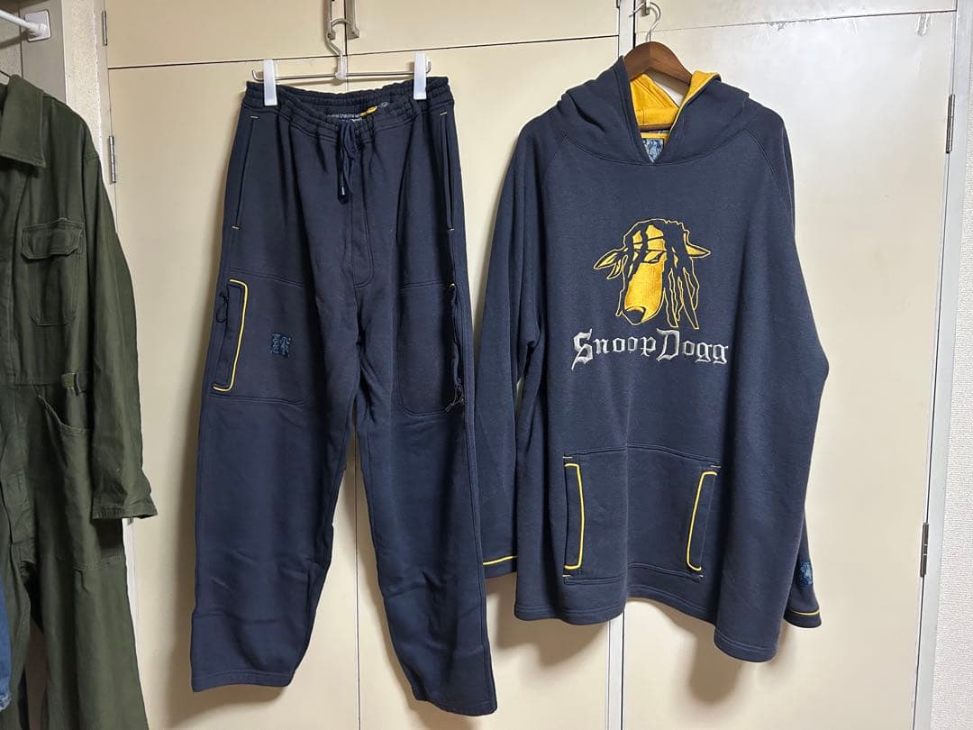 激レアsnoopdogg パーカーセットアップ