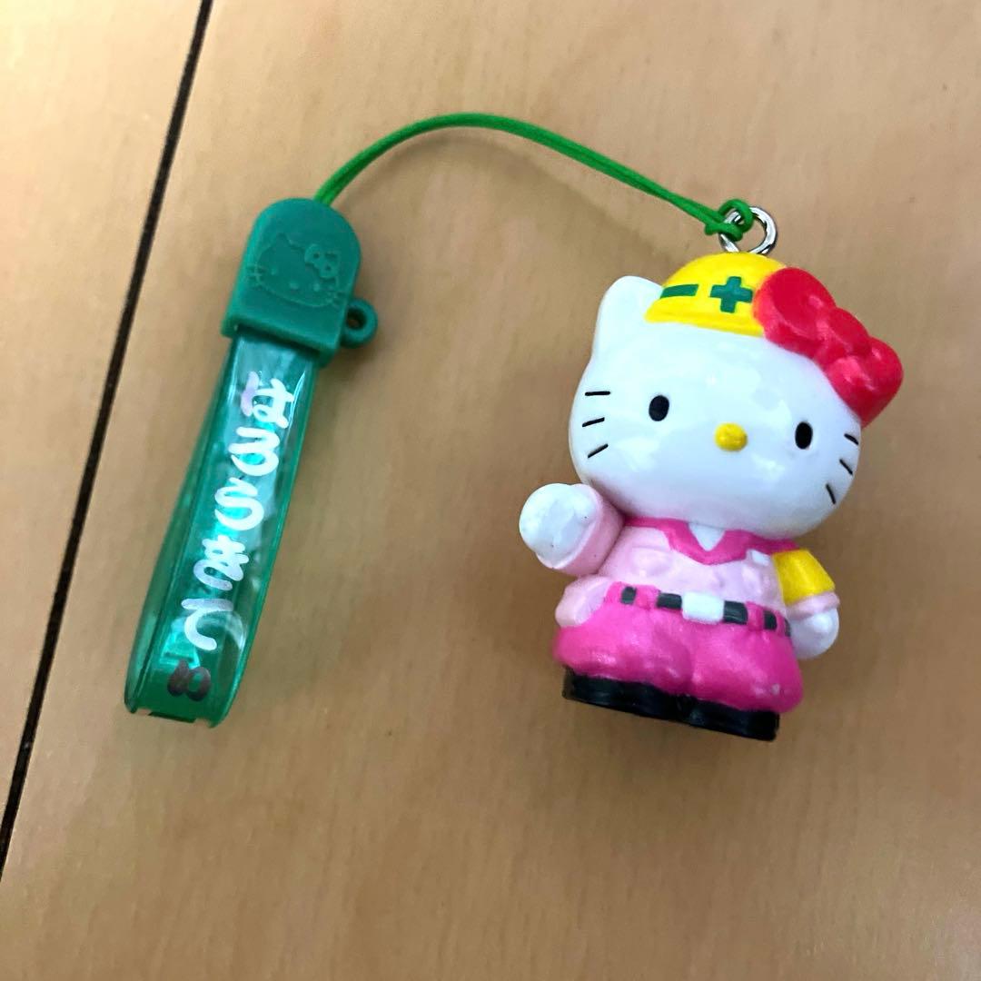ハローキティ 工事現場　安全第一　ストラップ 楽天市場】ハローキティ 90s ネックストラップ エンジェル strap