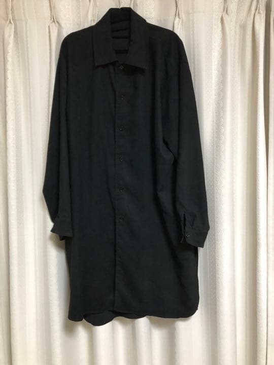 iroquois フェイクスエード ロングシャツ