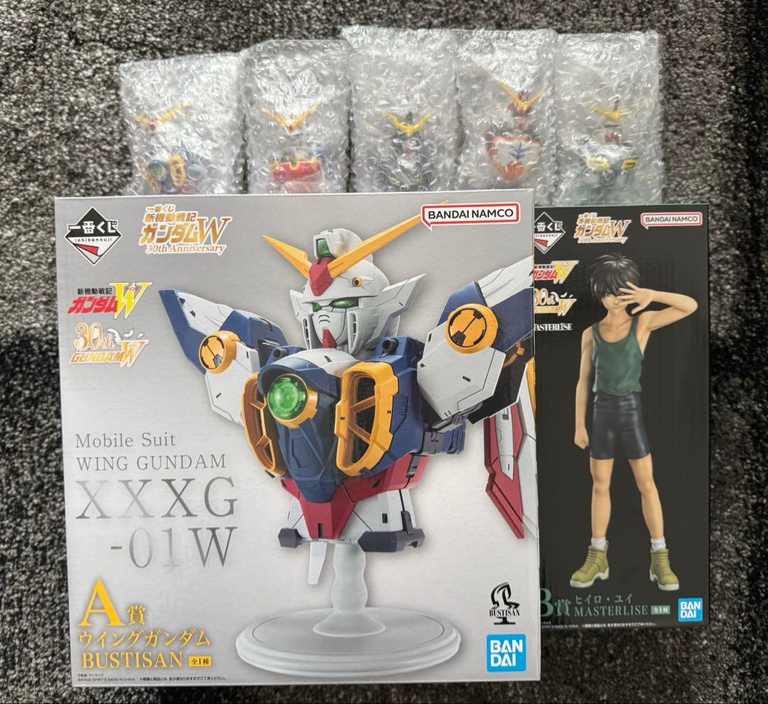 【一番くじ 新機動戦記ガンダムW】 A・B・E賞 セット