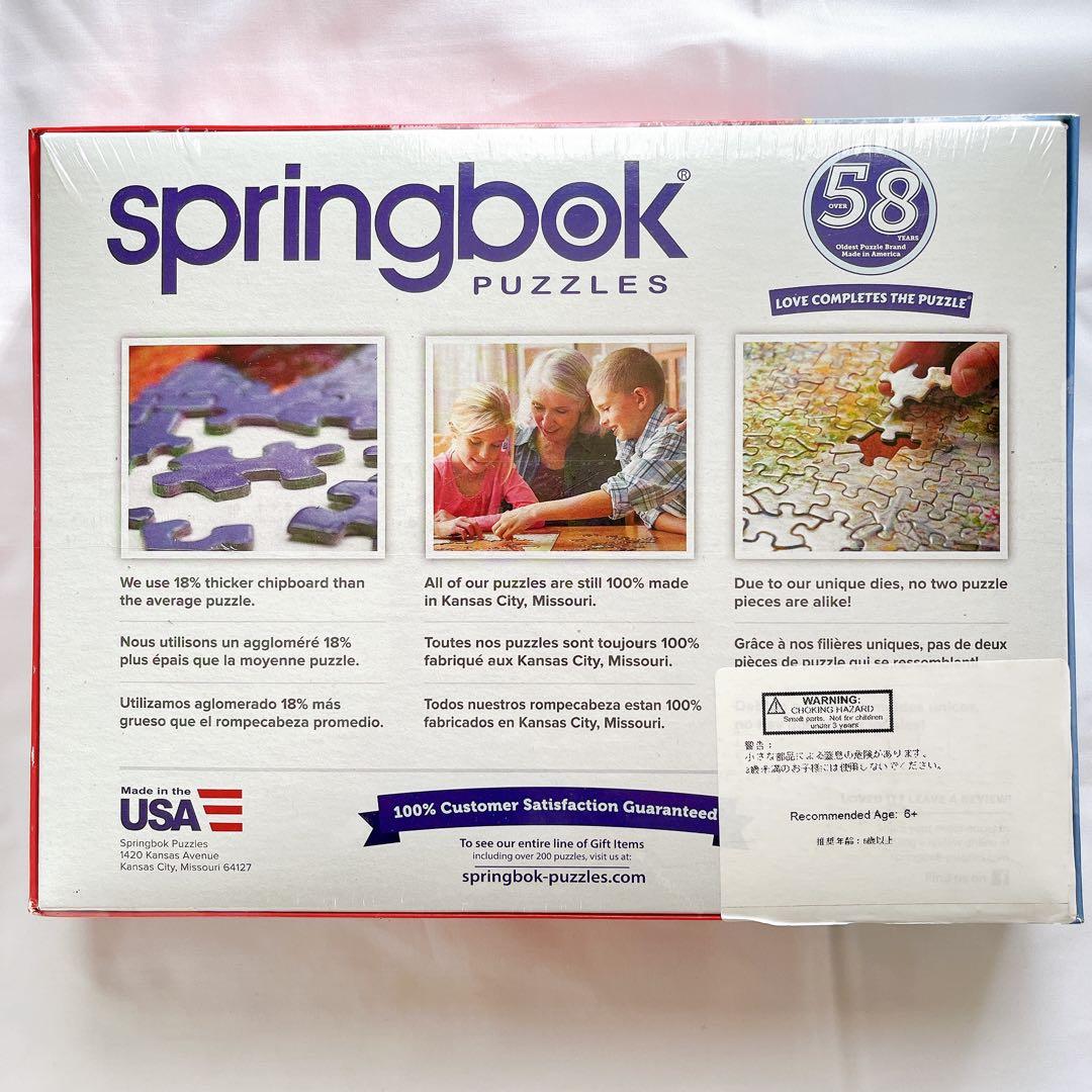 未開封⭐️Springbok 500ピース ジグソーパズル アメリカ製 鳥 花