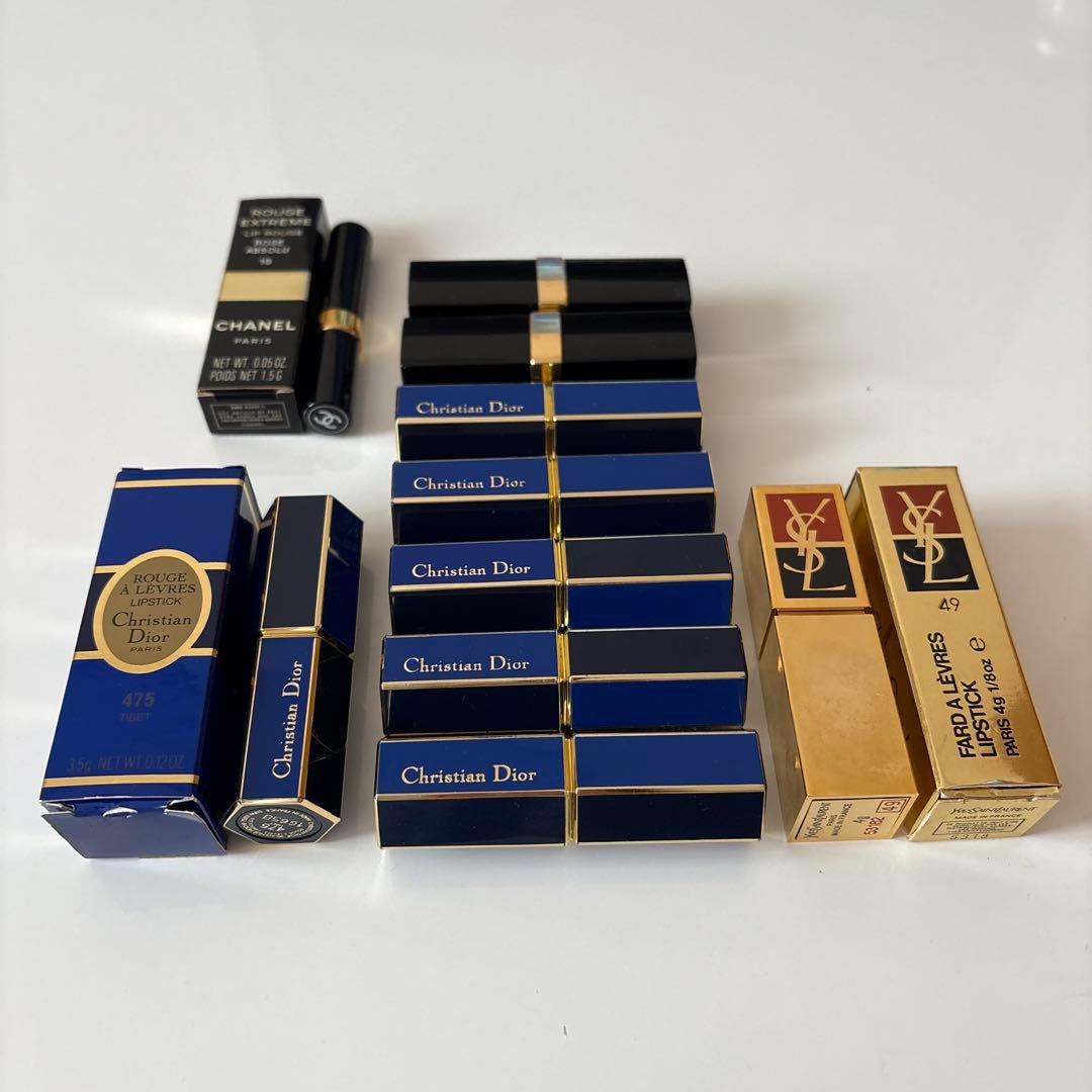 Dior, Chanel, Saint Laurent リップセット　10本 2024秋コスメ】新作が気になる注目のブランド3選【シャネル・DIOR・YSL