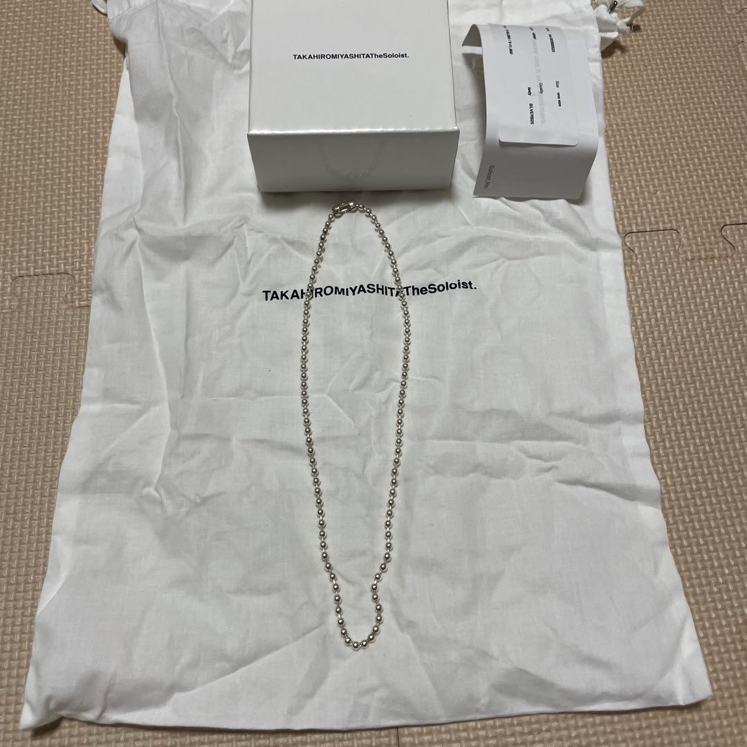アクセサリー TheSoloist. ball chain necklace. -S-