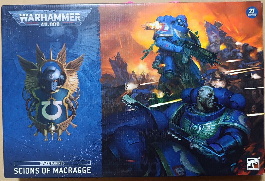その他 Warhammer 40,000 Scions of Macragge Ultramarines - Scions of Macragge Battleforce - The Jedi Archives