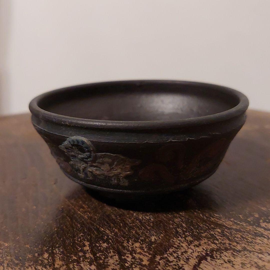 盆栽鉢　泥珠　ミニ盆栽鉢