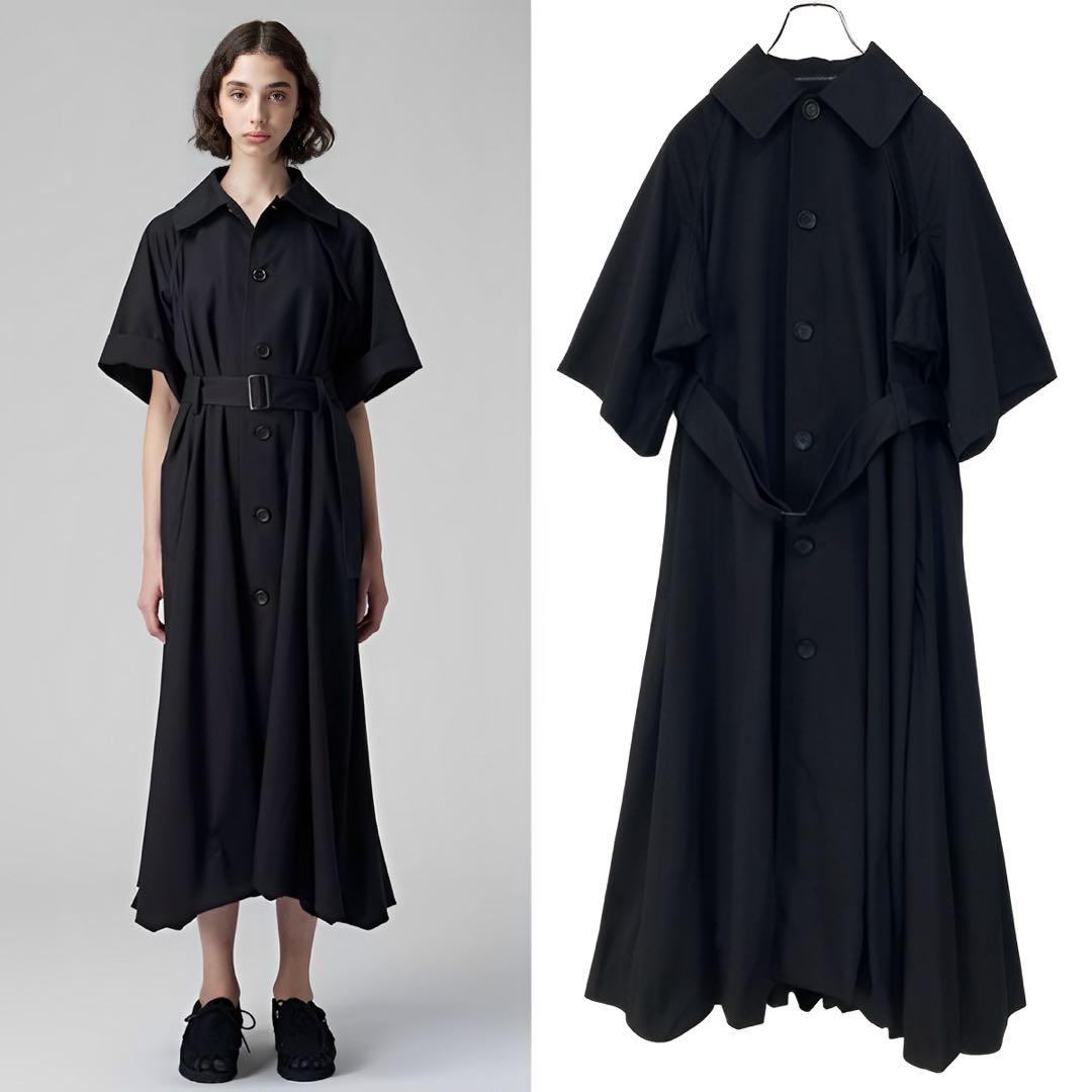 ヨウジヤマモト Mo/Cu RAGLAN SHORT SLEEVES COAT