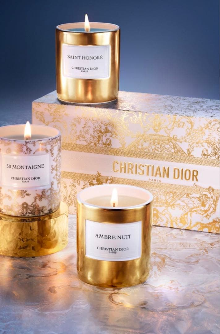 Christian Dior アロマキャンドル セット