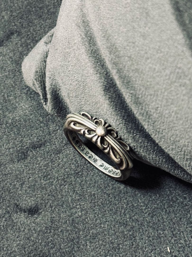 クロムハーツ ベビークラシックフローラルクロスリング