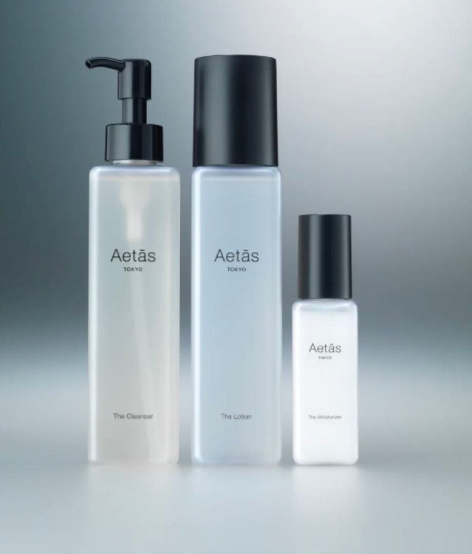 Aetās Skincare Routineクレンザー・ローション・モイスチャー