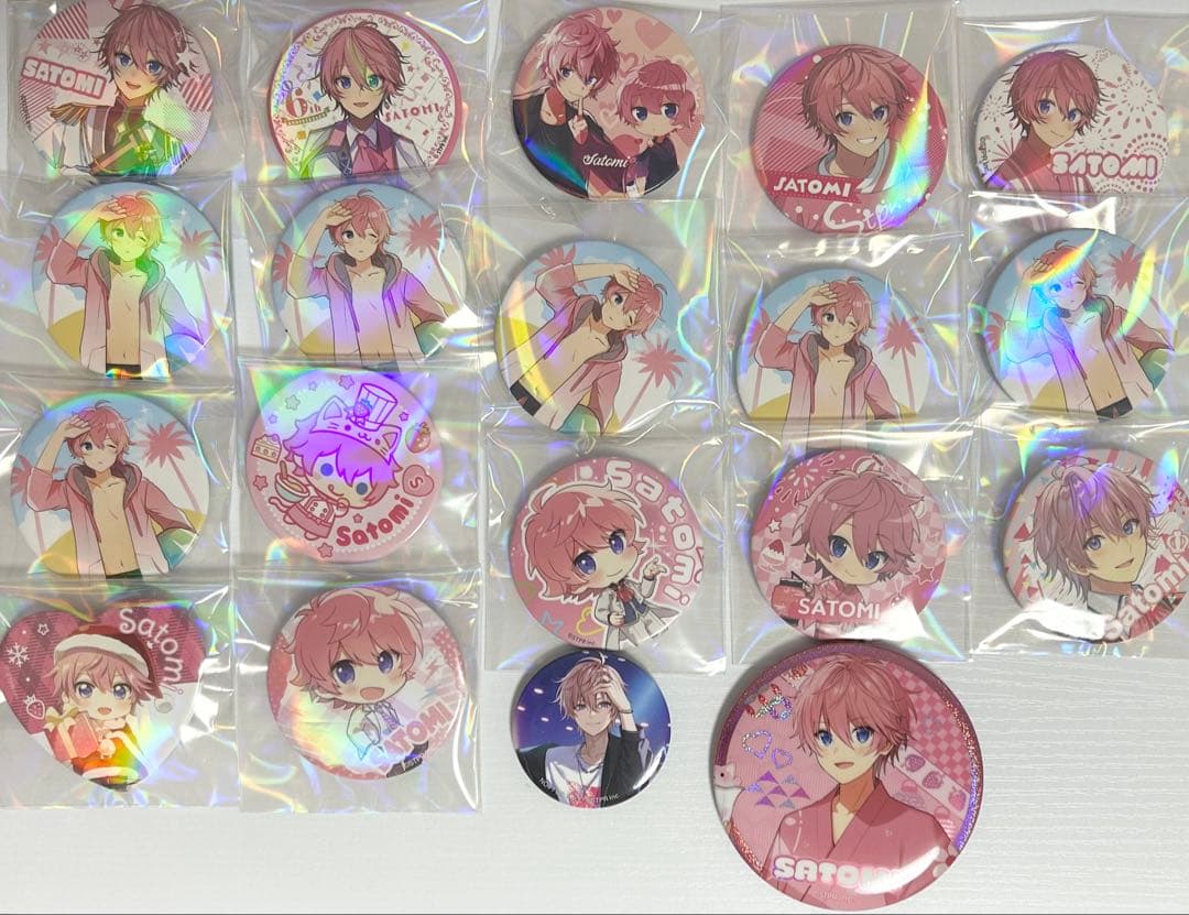 すとぷり さとみ まとめ売り【バラ売り可】 すとぷり さとみくん 缶バッジ まとめ売り バラ売り 公式 - メルカリ