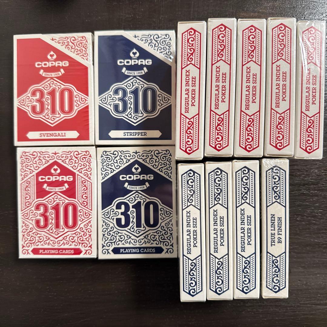 COPAG 310 トランプセット　ギミックデック2つとおまけ付き　レアデック